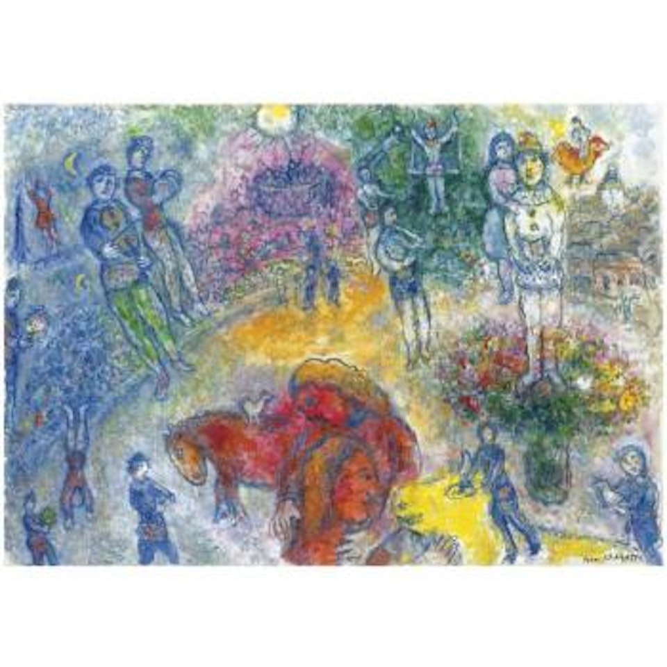 La Joie Au Cirque by Marc Chagall