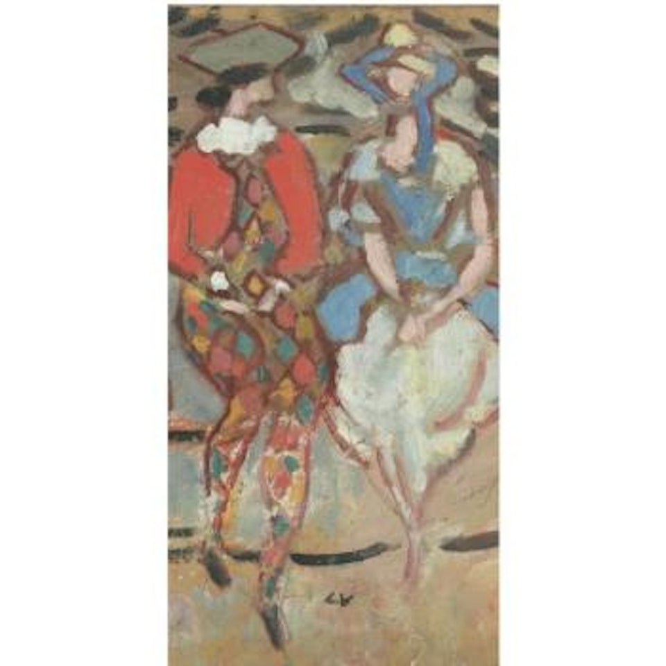 Arlequin Et Colombine by Louis Valtat