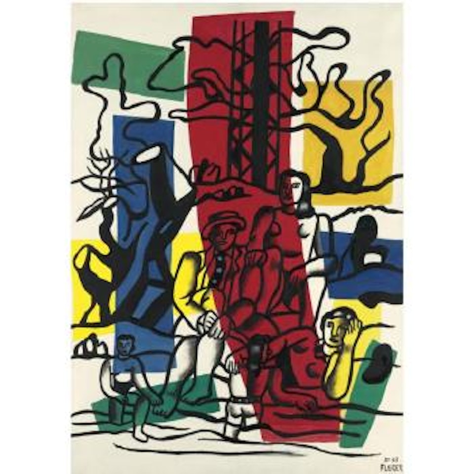 La Partie De Campagne by Fernand Leger