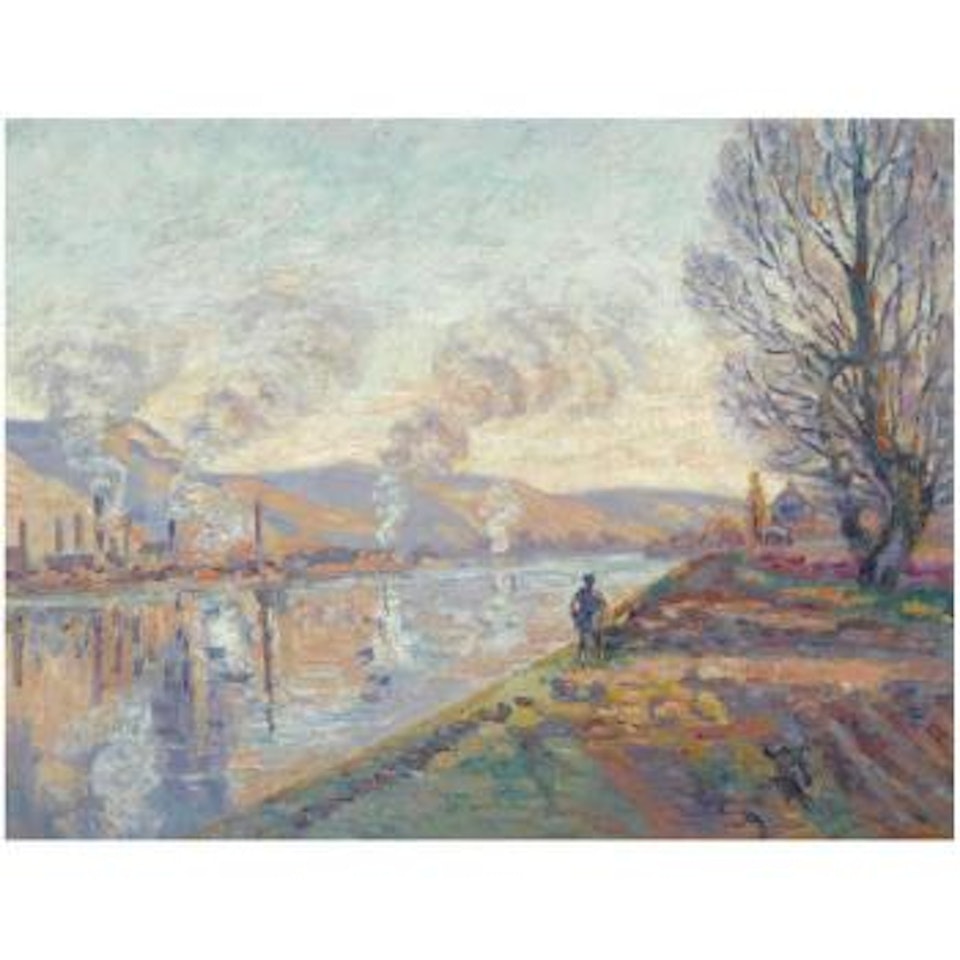 La Seine En Amont De Rouen by Armand Guillaumin