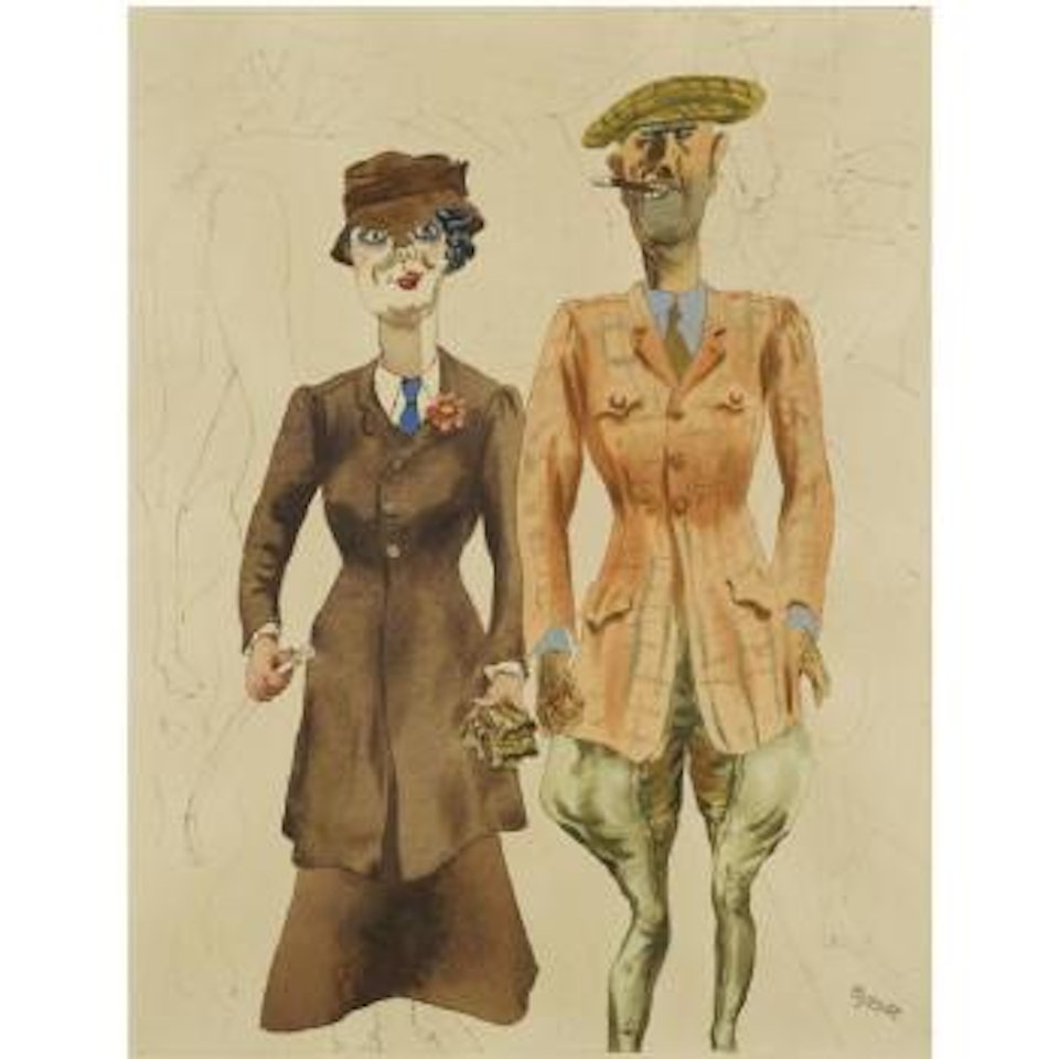 American Rich by George Grosz