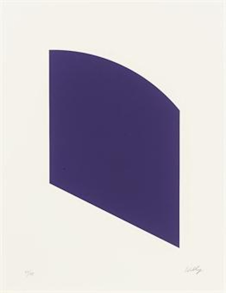 Purple by Ellsworth Kelly