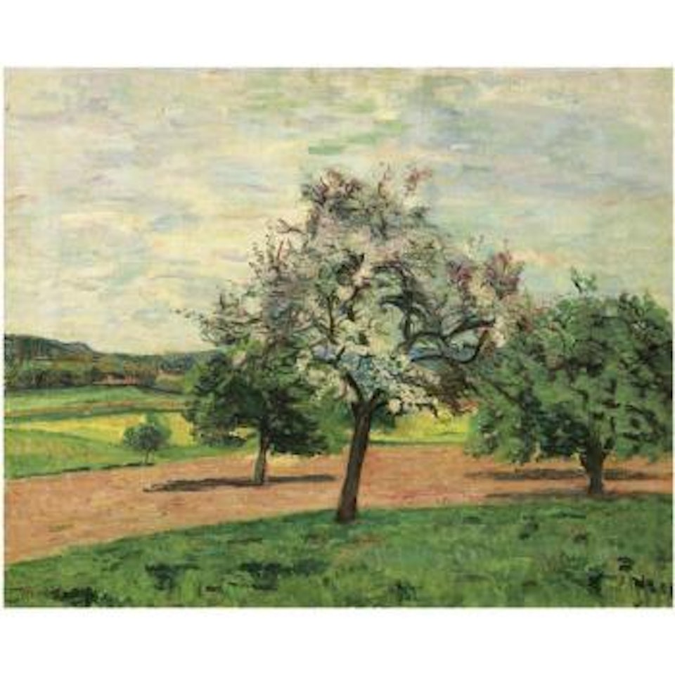 Les Pommiers En Fleurs, Ile De France by Armand Guillaumin