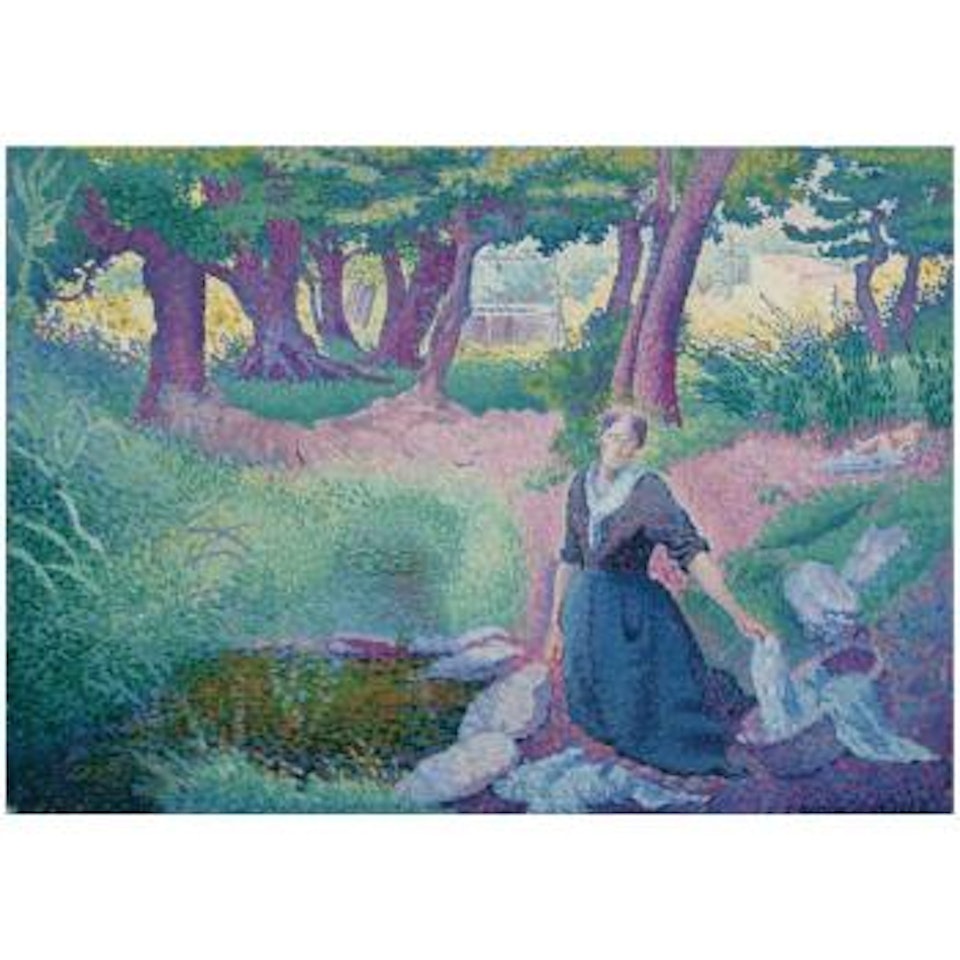 La Lavandière by Henri Edmond Cross