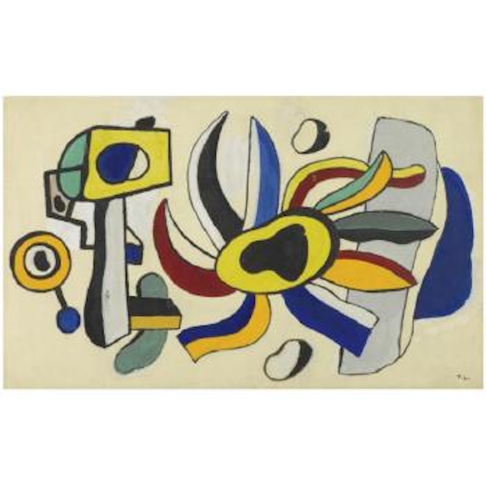 Composition by Fernand Leger