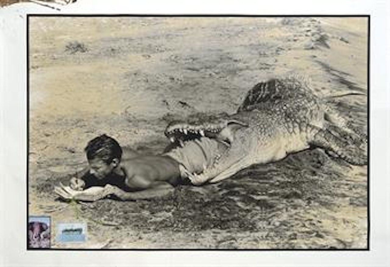 I'll Write Whenever I Can, Koobi Fora, Lake Rudolf, Kenya by Peter Beard