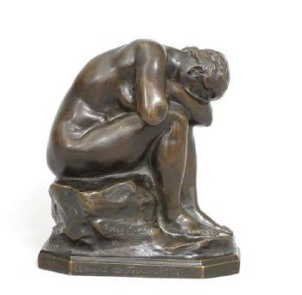 La verite meconnue ou le miroir brise by Aime Jules Dalou