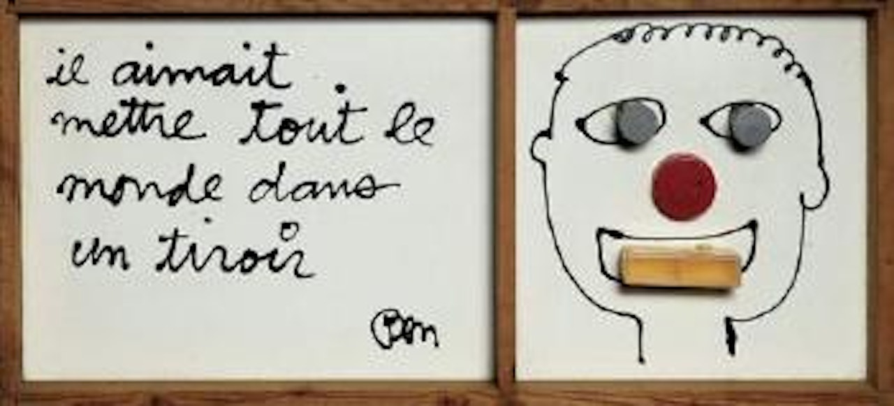 Il aimait mettre tout le monde dans un tiroir by Ben Vautier