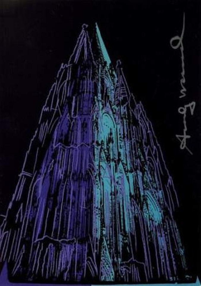 Cologne Cathedral by Andy Warhol