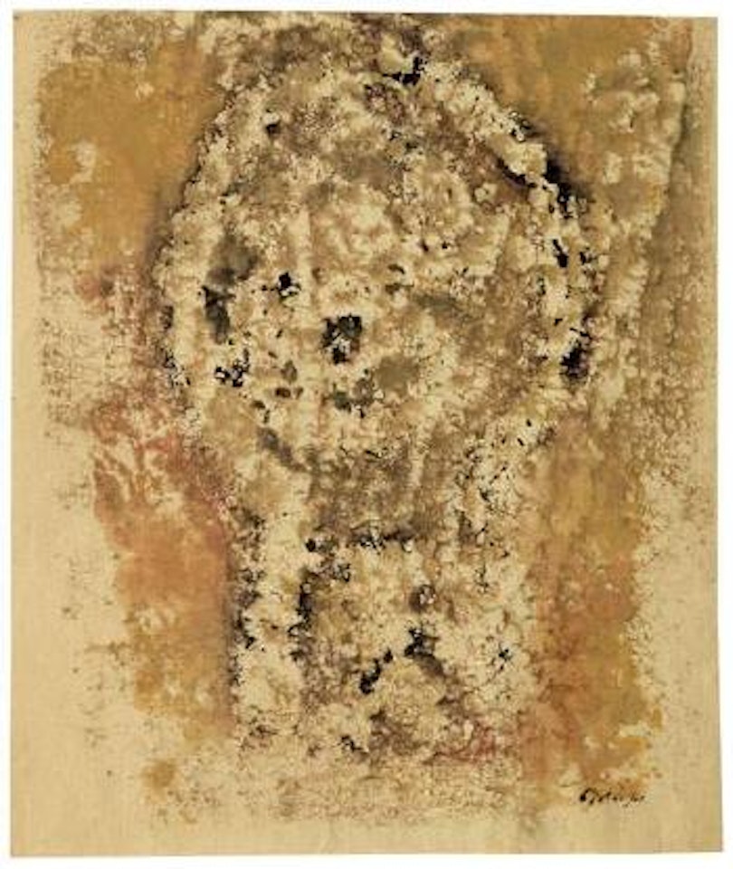 Small head (sans titre) by Mark Tobey