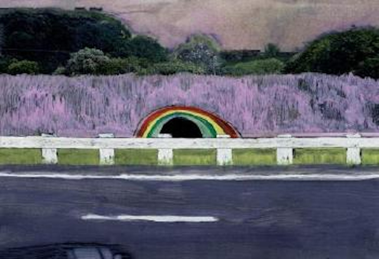 Country rock by Peter Doig
