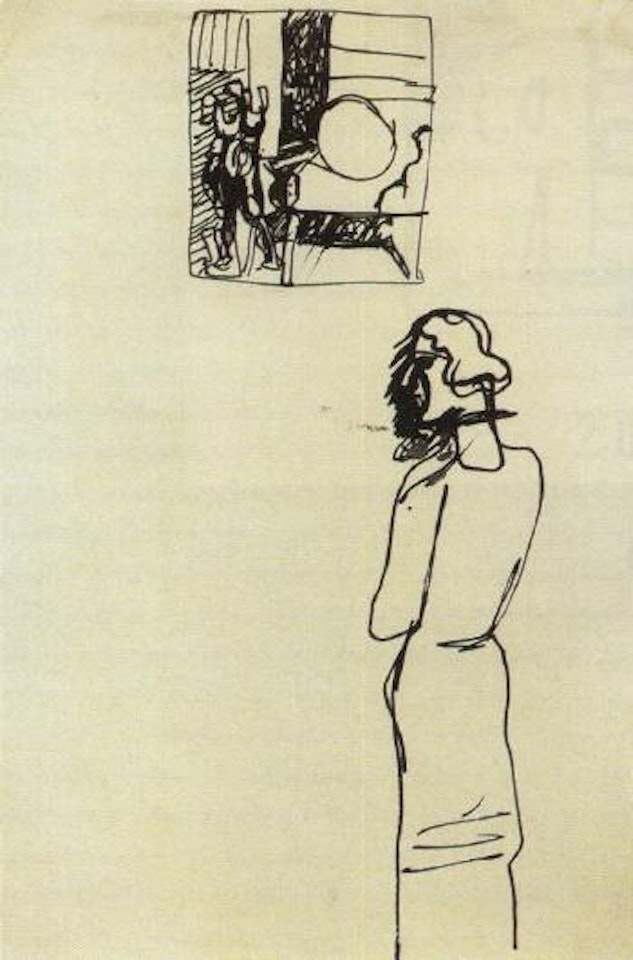 Untitled: A Double-Sided Drawing by Arshile Gorky