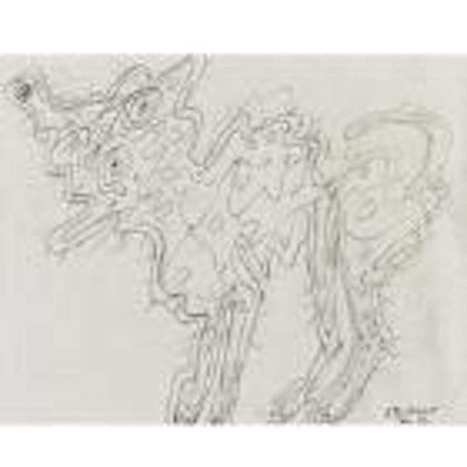 Chien by Jean Dubuffet