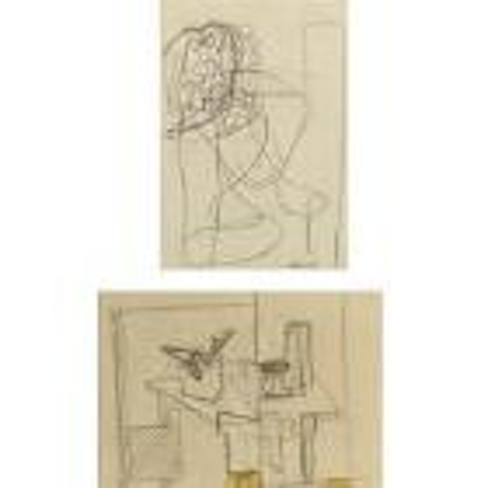 Composition: A Double-Sided Drawing by Arshile Gorky