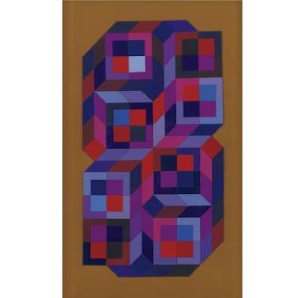 Tridim - Cis by Victor Vasarely