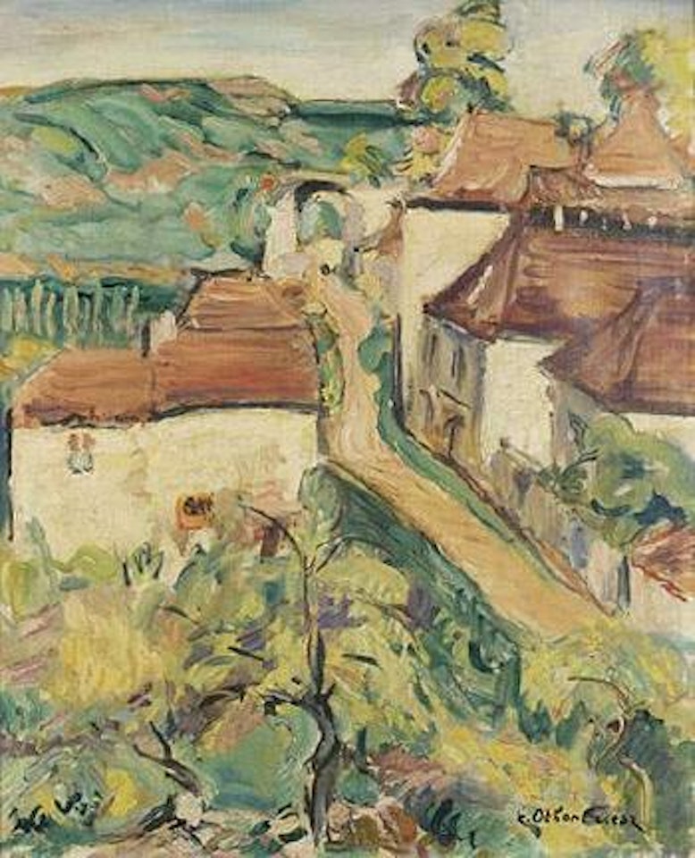 Village by Othon Friesz