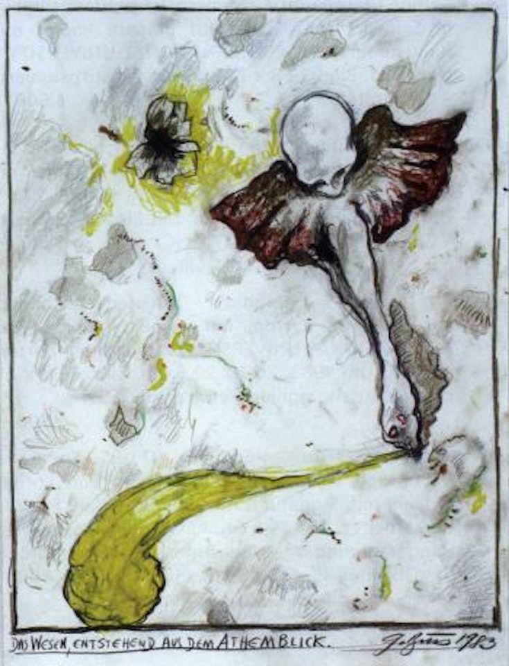 DAS WESEN, ENTSTEHEND AUS DEM AUGENBLICK by Gunter Brus