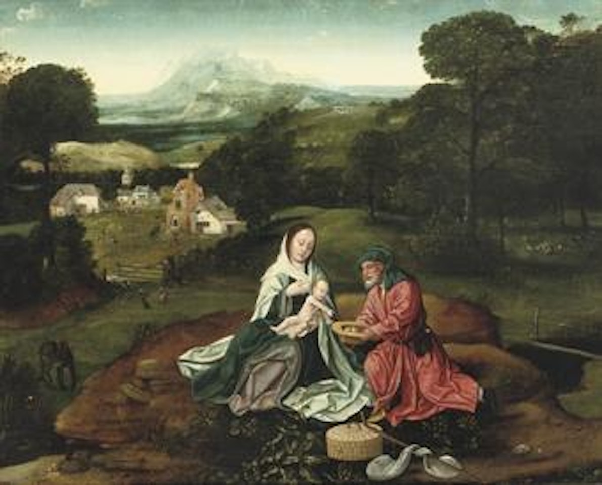 The Rest on the Flight into Egypt by Joachim Patenier