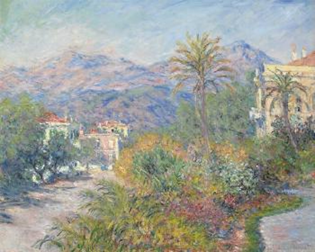 Strada romana à Bordighera by Claude Monet