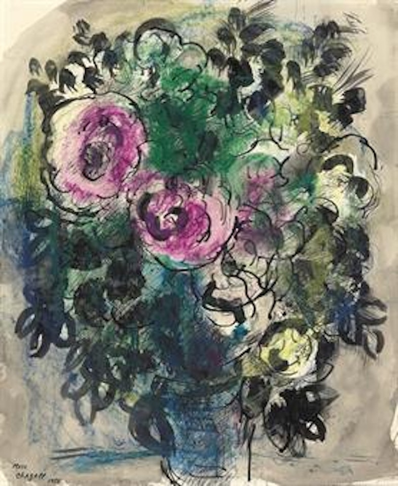 Roses by Marc Chagall