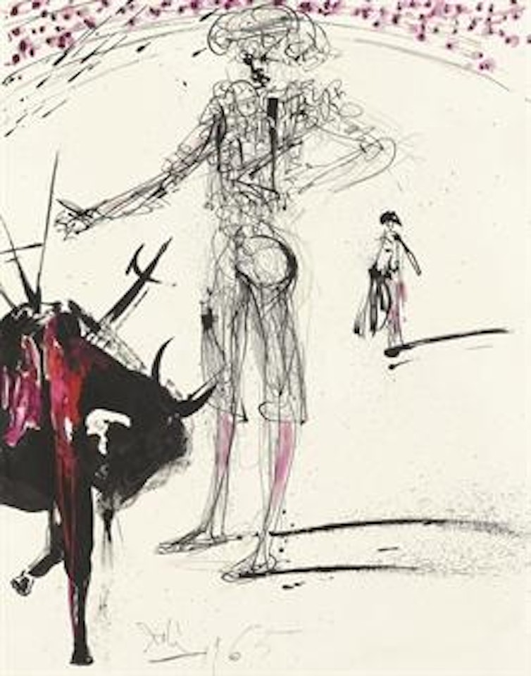 Bullfight #4 by Salvador Dali
