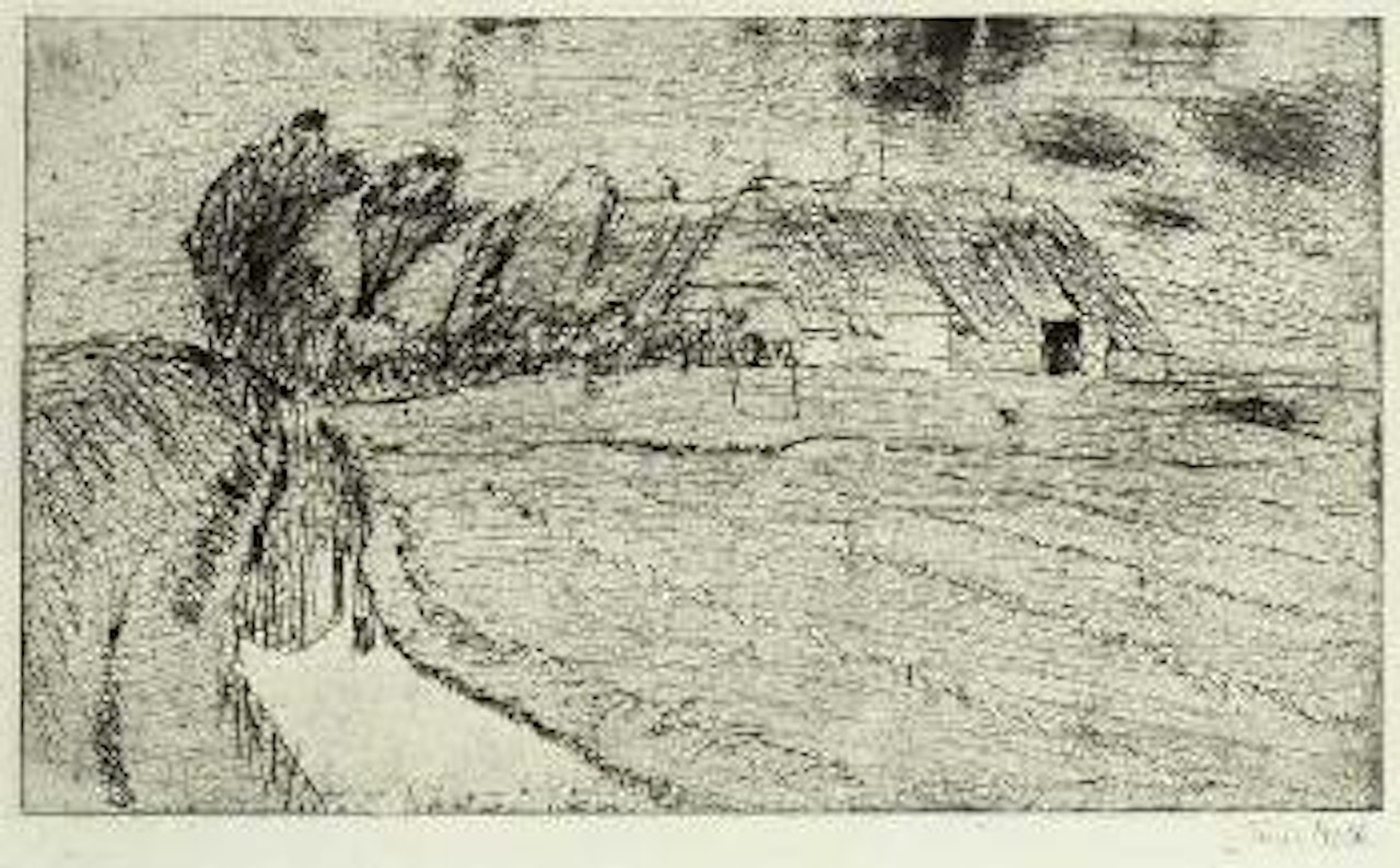 Bauernhof by Emil Nolde