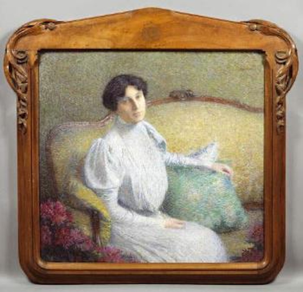 Portrait de Madame Alice Tissier by Henri Jean Guillaume Martin
