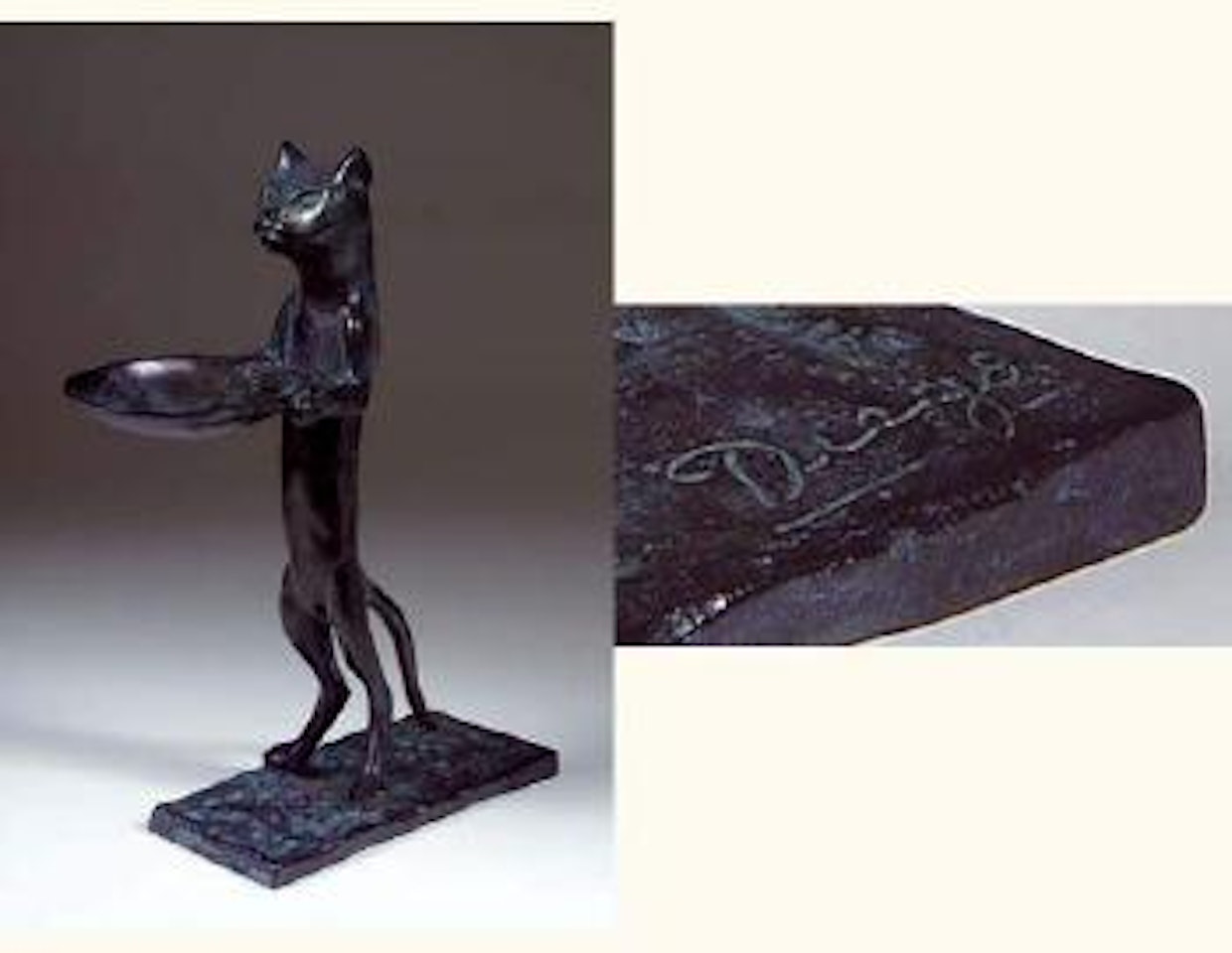 Le chat maitre d'hotel by Diego Giacometti