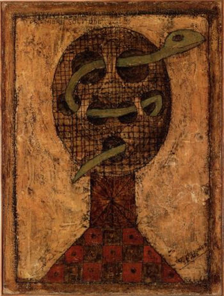 Devenir non devenant, Premiere solitude by Victor Brauner