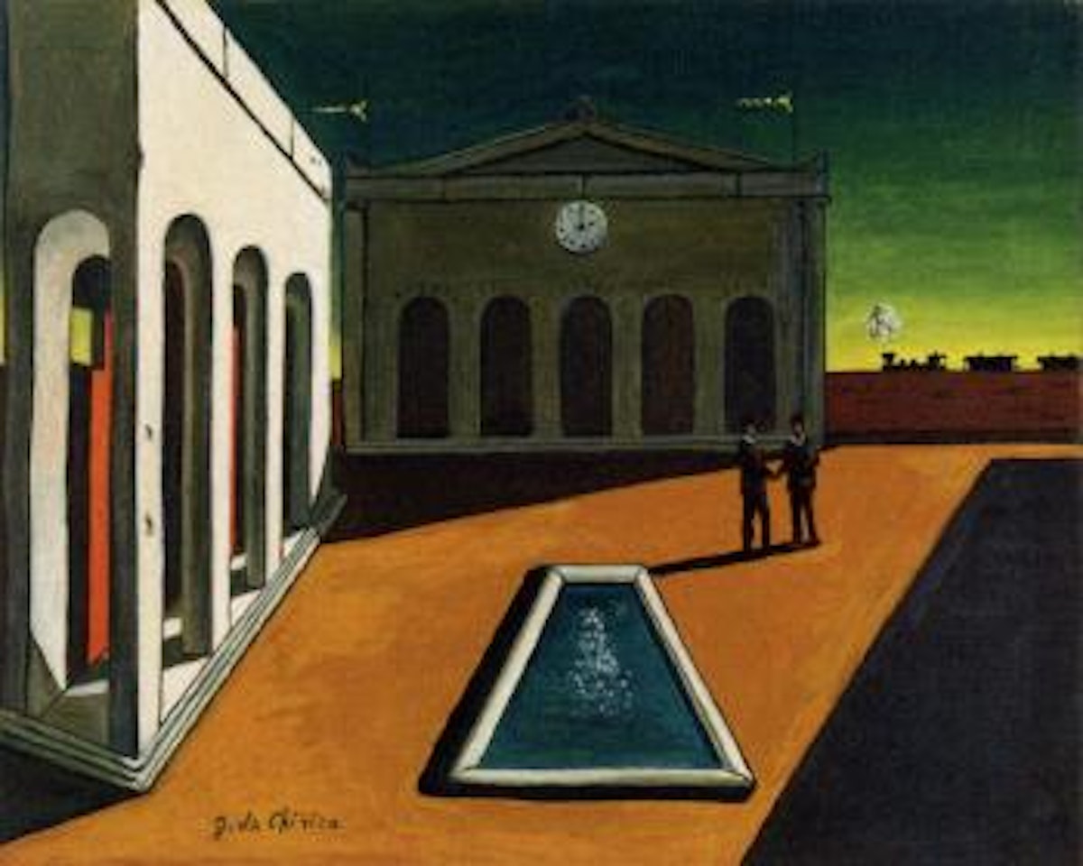 Piazza d'Italia by Giorgio de Chirico
