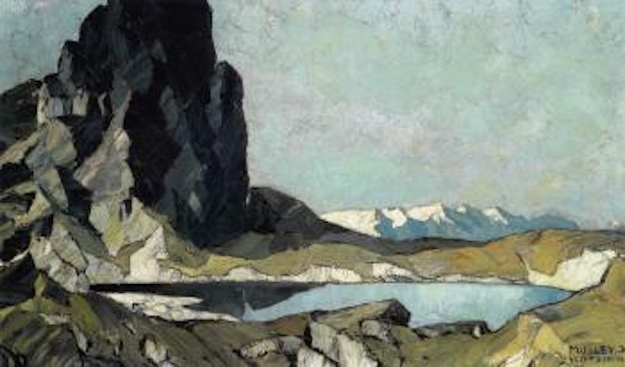 Bergsee by Oskar Mulley