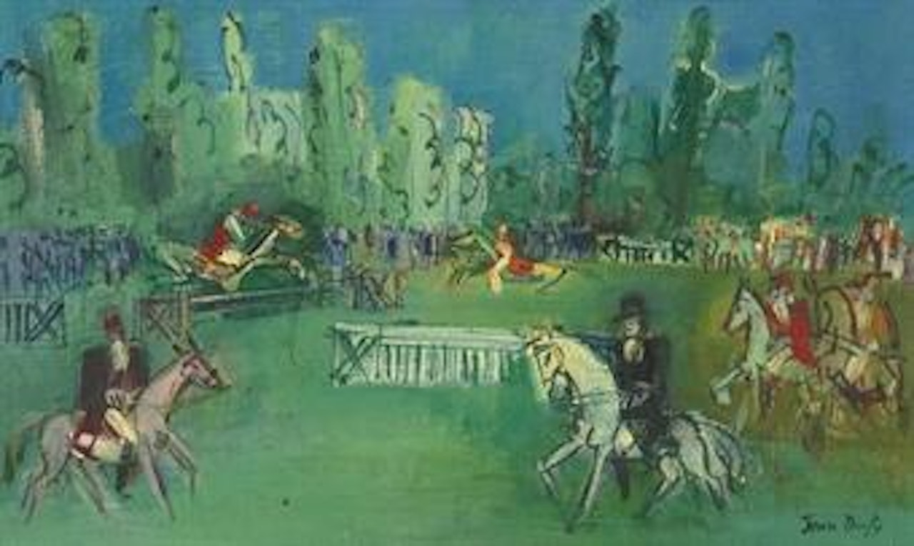 Les Courses by Jean Dufy