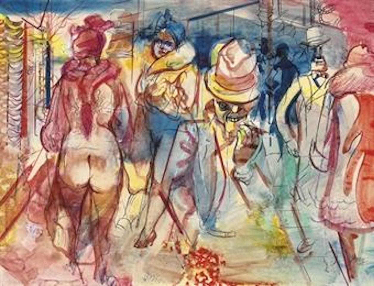 Tauwetter by George Grosz