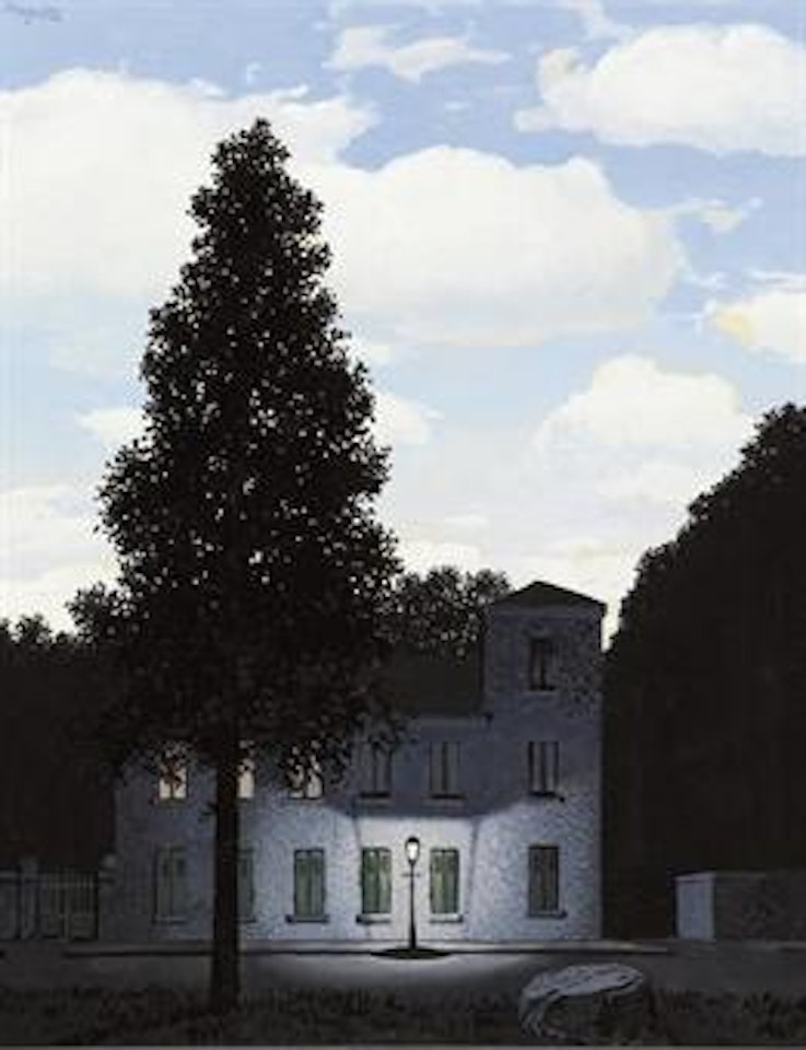 L'Empire des lumières by René Magritte