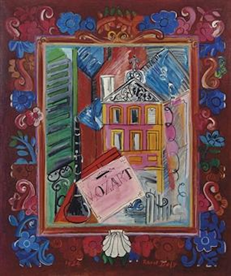 Mozart by Raoul Dufy