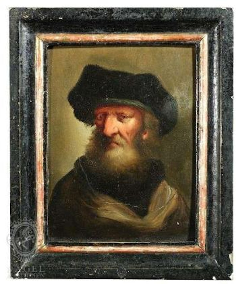 Bildnis eines bärtigen Mannes by Christian Wilhelm Ernst Dietrich