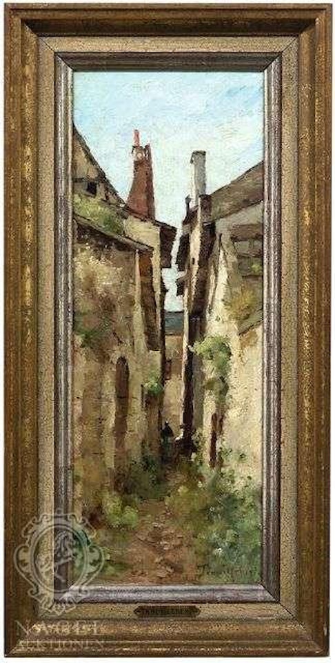 Ruelle a Candes by Paul Désiré Trouillebert