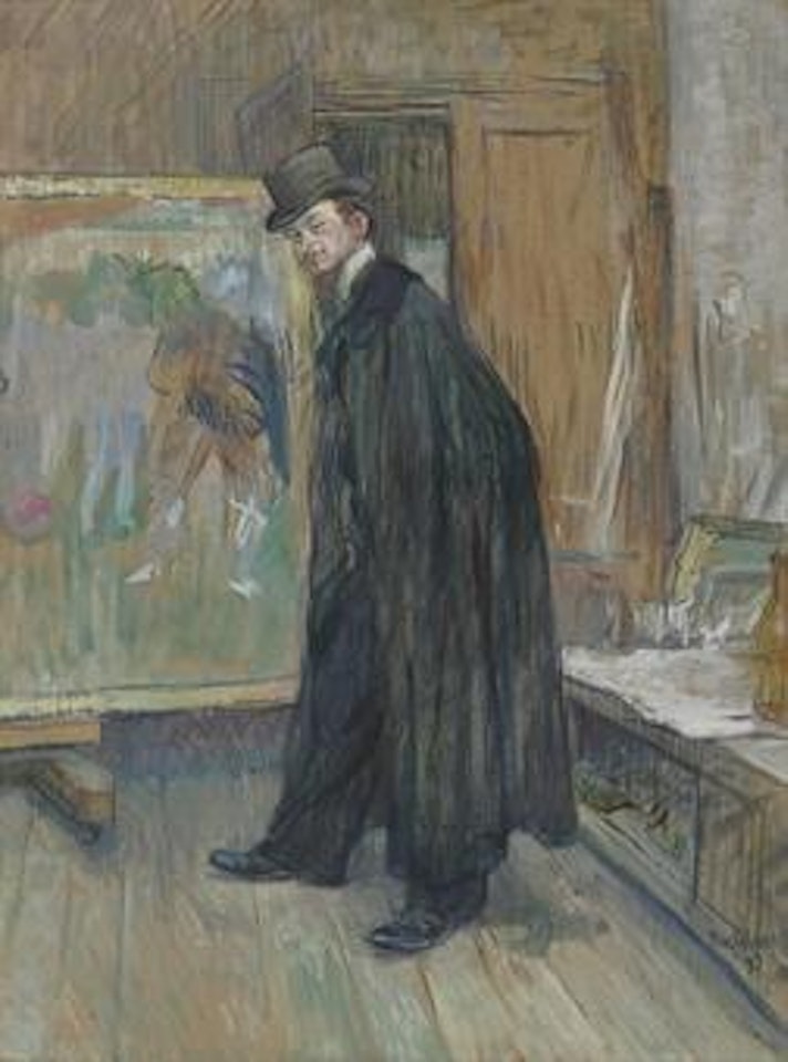 Portrait de Henri Nocq by Henri de Toulouse-Lautrec