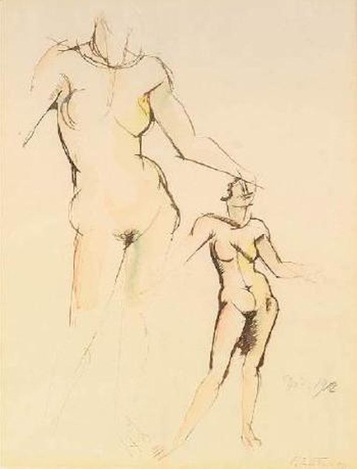 Deux nus by Roger de la Fresnaye