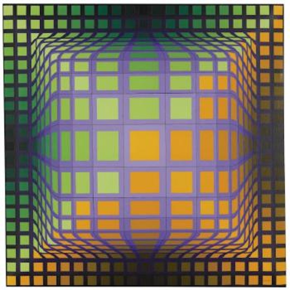 Koska-ma-va by Victor Vasarely