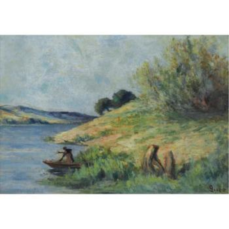 Bords De Seine by Maximilien Luce