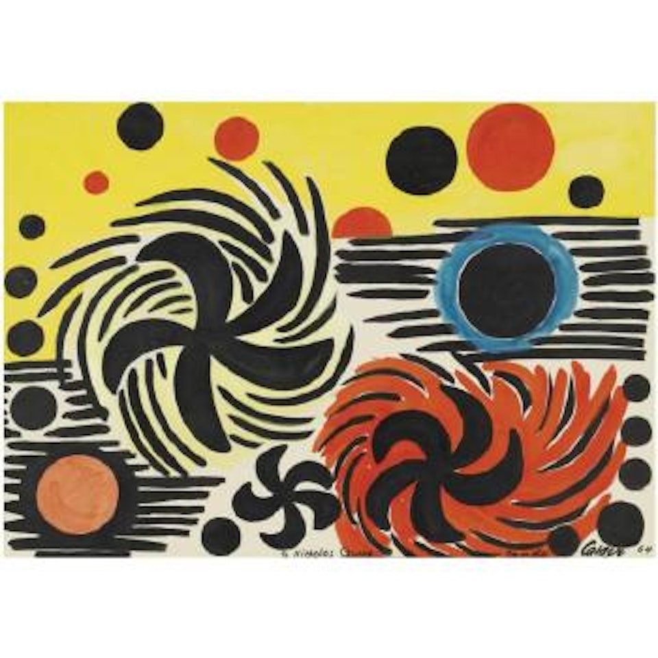 Space Whorls by Alexander Calder