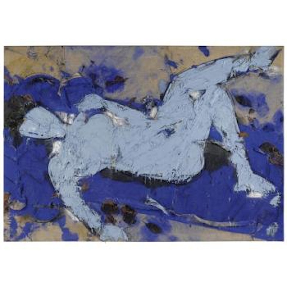 Desnudo Azul by Manolo Valdés