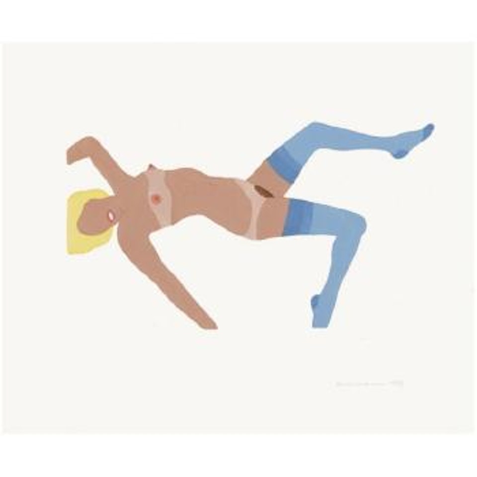 Embossed Nude by Tom Wesselmann