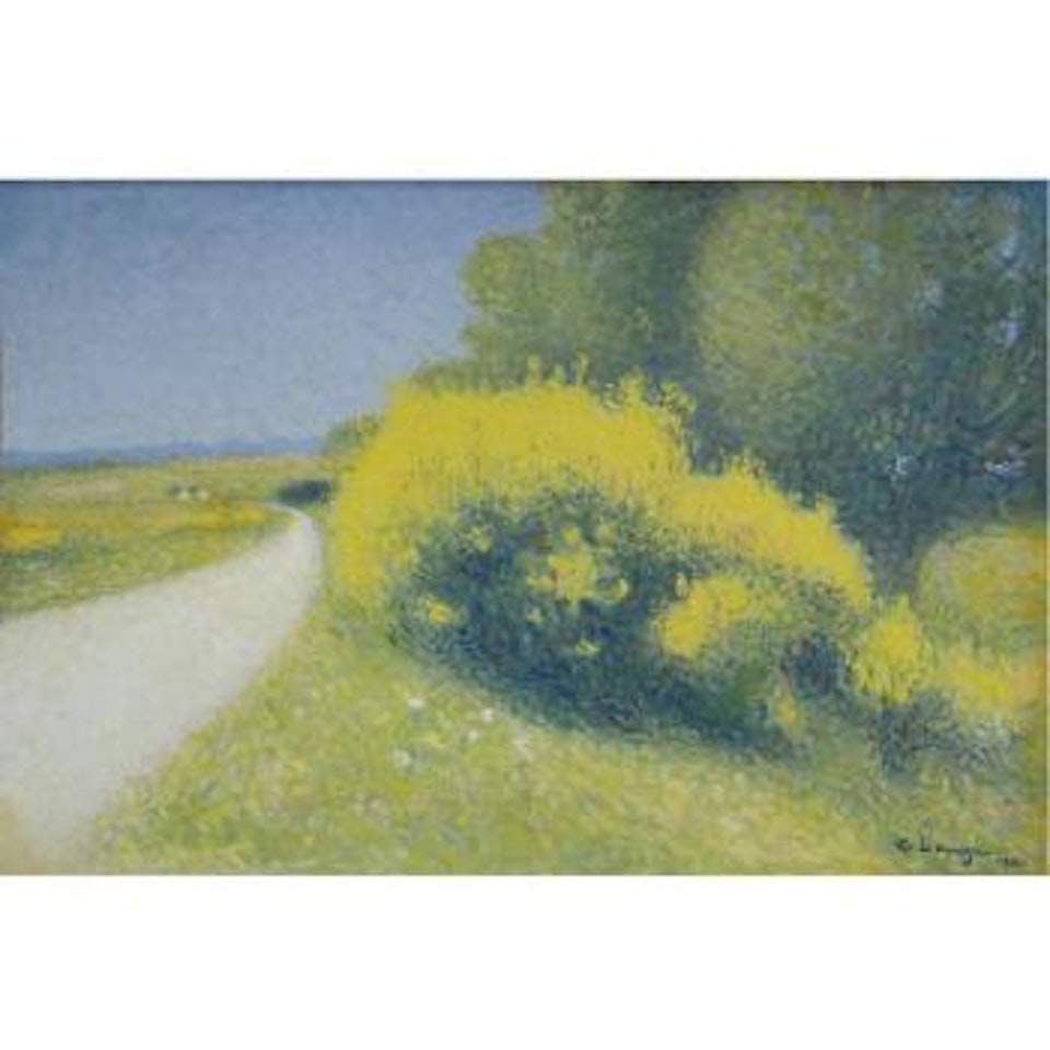 Route Aux Alentours De Caihau by Achille Laugé