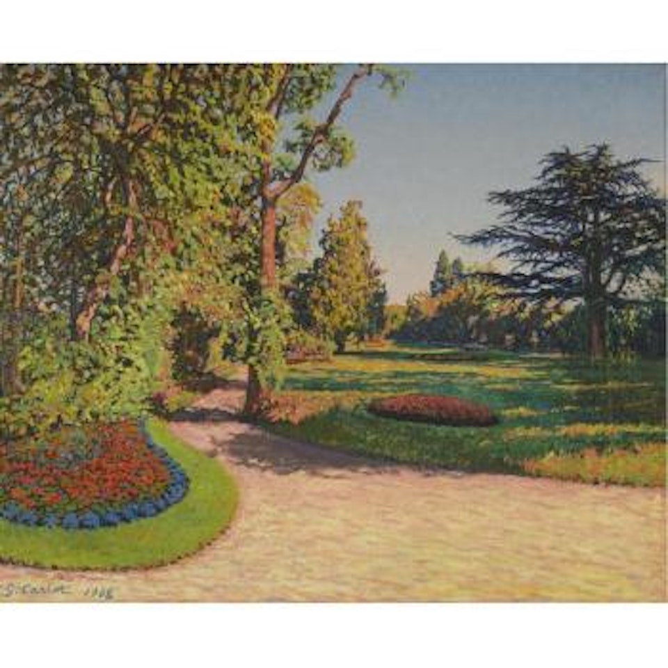 Jardin En Été by Gustave Cariot