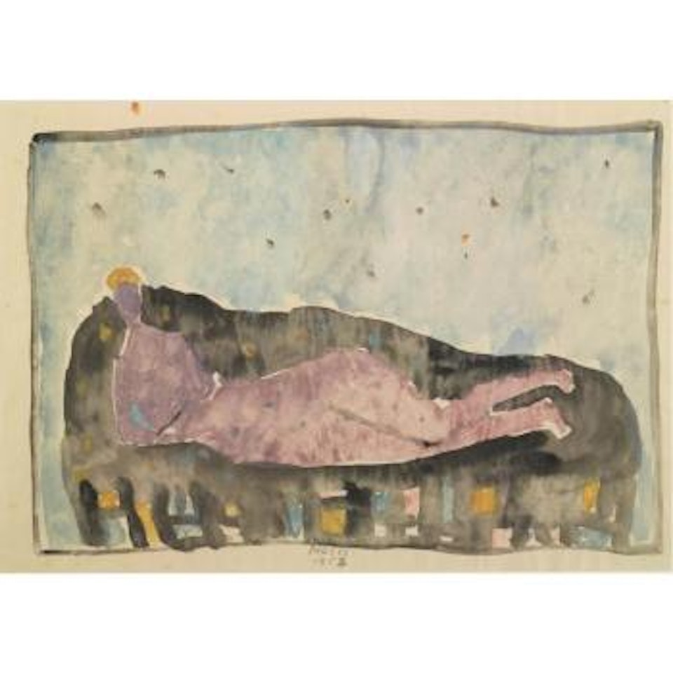 Reclining Nude On Black Sofa by Zoran Antonio Music