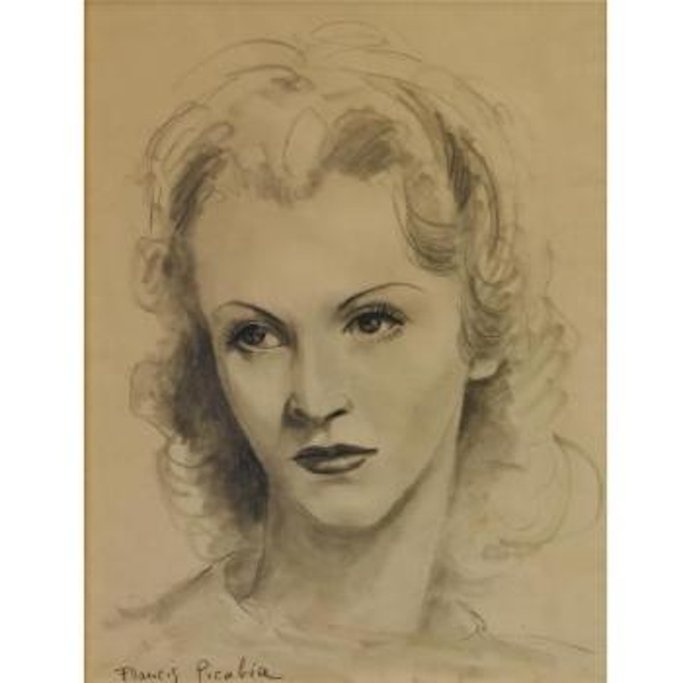 Tête De Femme by Francis Picabia