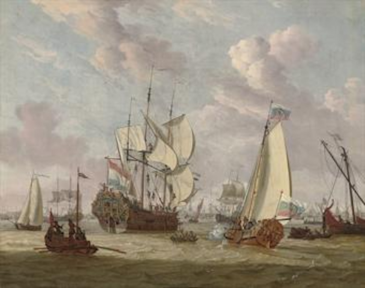 The visit of Peter the Great to Amsterdam, August-September, 1697 by Abraham Storck