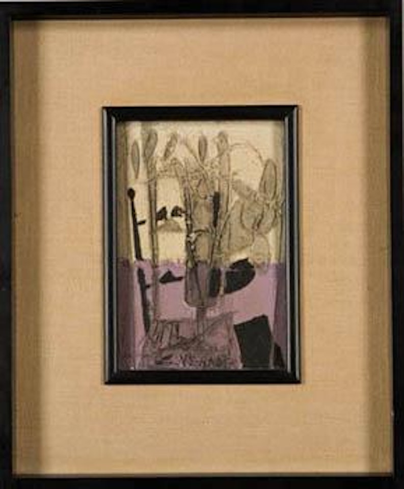 Le vase de fleurs (still life) by Claude Venard